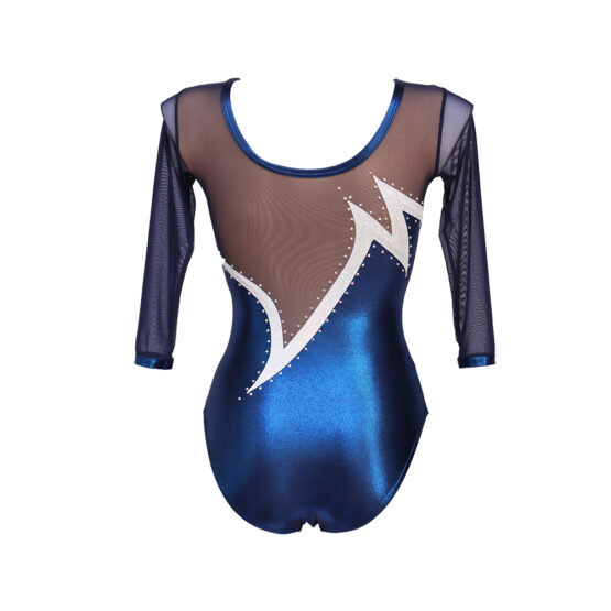 Leotard Ginnastica Bambina Completo 2 Pezzi Bambina JEATHA - Body Ginnastica E Pantaloncini, Maniche Lunghe Leotard Maniche Lunghe Pantaloncini