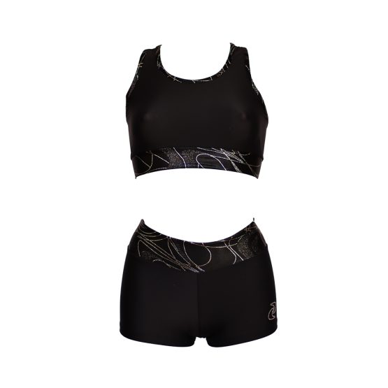 Top/Culotte Nero