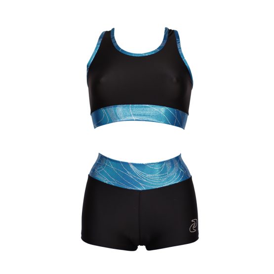 Top/Culotte Turchese